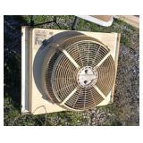 Sears 20 inch deluxe 3 speed window fan works