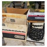 New in the box pool of 25 ft chainsaw chain