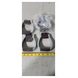 Tahoe Tack angled aluminum western stirrups
