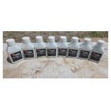 8 bottles of 2 cycle oil.