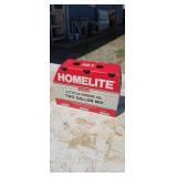Six bottles of Homelite 2-cycle oil
