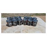 12 cans of two-cycle oil