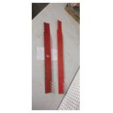 Toro 31 7/16" blade Snapper 28" blade.
