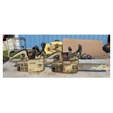 2 Stihl chainsaws