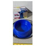 New heated pet bowl