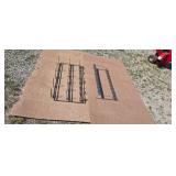 Two wire Parts display racks