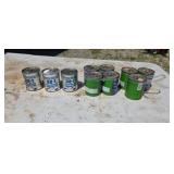10 cans of 2-cycle oil