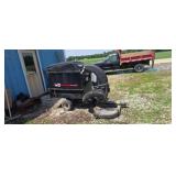 Agri-fab lawn sweep 8 hp lawn sweep with chipper