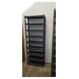 92"T X 34" plastic shelving
