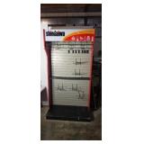 91"X 48" Shindaiwa display booth light up top