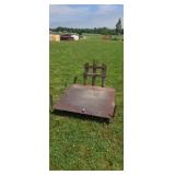 3 pt all steel heavy duty carrier with ball