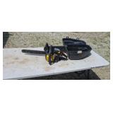 McCullough Mac 3516 chainsaw runs with case