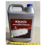 Kinetix 1 gallon bar & chain lubricant full