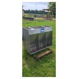 42" X 37" Farmweld Three compartment all