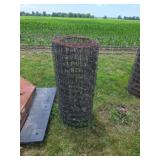 Roll of woven fence wire