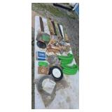 Long boy mower parts blades Wheels and more all