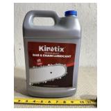Kinetix full gallon bar & chain lubricant.