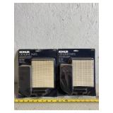 Kohler air filters part # 20 883 06 S1