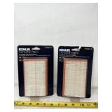 Kohler air filters part number 14 083 01 S1