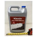 Kinetix bar & chain lubricant full gallon.