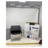 Photo frame charging station with Broan