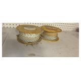 Spool and a partial of starter rope
