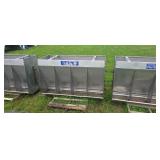 57" X 36" Farmweld all stainless steel for