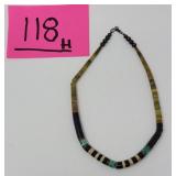 Vintage Native American Santo Domingo Beaded