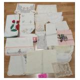 Vintage Table Runners, Doilies and Table Covers.