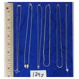 Vintage Silver Tone Necklaces