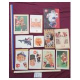 Vintage Coca-Cola Advertising, Decals & Folder