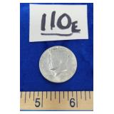 1967 Kennedy Half Dollar - 40% Silver.  11.63g