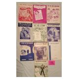 Vintage Sheet Music