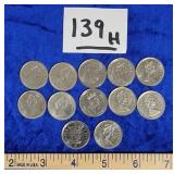 12 Unsearched Canadian Quarters