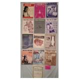 Vintage Sheet Music