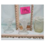 Fenton Vintage Pair Circa 1935-36 Ming