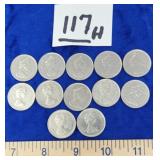 Unsearched Canadian Quarters  (x12)