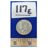 1968 Kennedy Half Dollar 40% Silver.