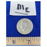 1967 Kennedy Half Dollar - 40% Silver.  11.43g