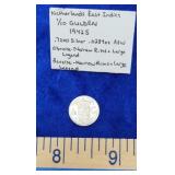1942s Silver (72%) Netherlands East Indies 1/10