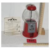 Vintage Gumball Machine - Works. Missing round