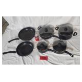 Hells Kitchen 6 Piece Nonstick Cookware Set.