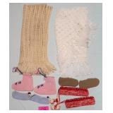 Vintage Crocheted Shawls and Vintage Handmade