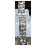 Decorative Sign - 60" tall x 9.25" wide