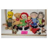 Vintage Dolls & Stuffed Toys:  Raggedy Ann, Walt