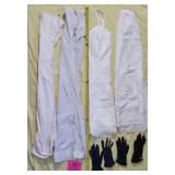 Vintage Clothes and  Dressy Gloves (navy & black