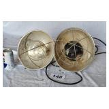 Two Heat Lamps - Both Work