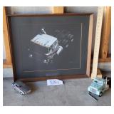 1974 Framed International Harvester Semi-Truck