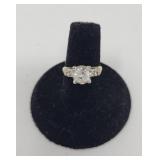 Vintage 14k Angelite Size 6 Engagement Ring. 2.80g