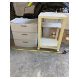 Plastic Table on Wheels